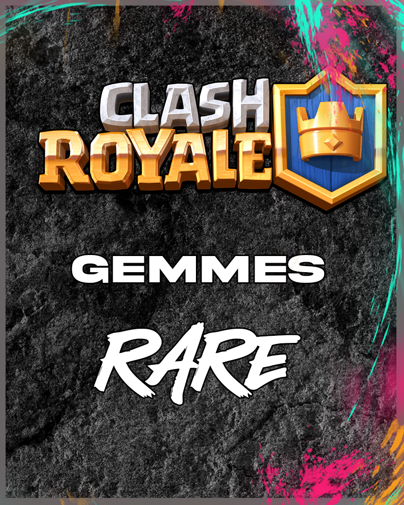 Clash Royale - GEMS 80-28 000 - ANDROID / iOS - Vaulta Game